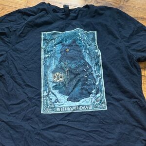 Yule cat shirt